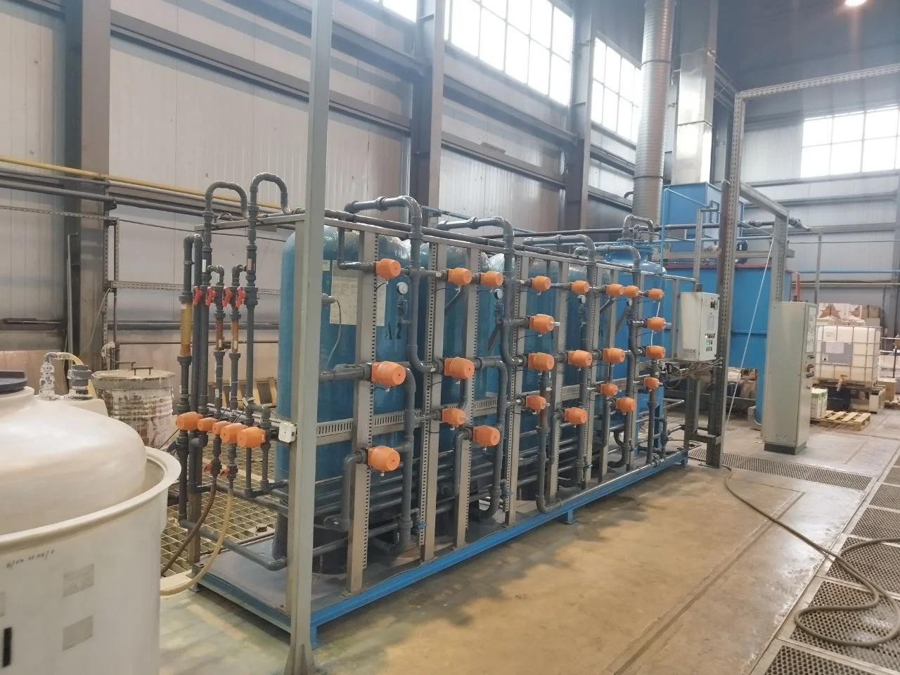 Модернизация водоподготовки для покрасочной линии алюминиевого профиля