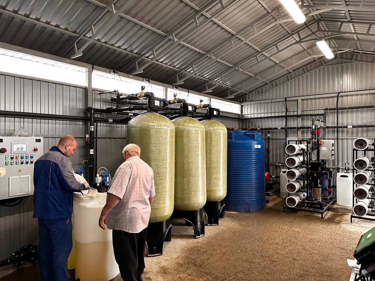 Водоподготовка для теплиц и ягодных культур: обратный осмос для полива голубики, малины, клубники