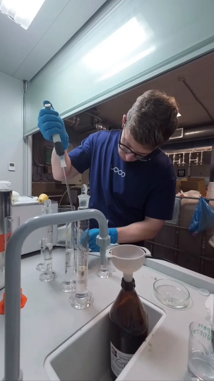 Экстракция нефтепродуктов гексаном для флуориметрического анализа