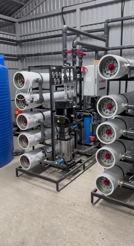 Видео с объекта: пусконаладка