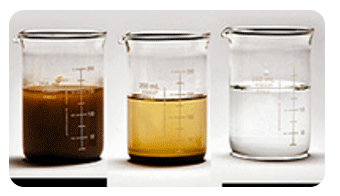 Результат электрокоагуляции