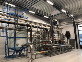 RO система для деминерализации воды в автомобильной промышленности